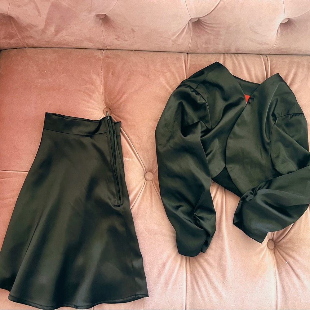 Silk Bolero & Skirt